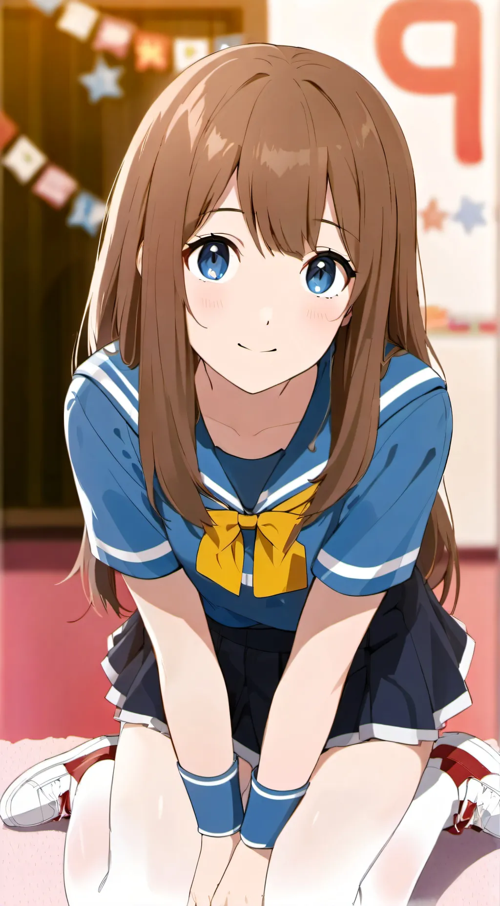 ai character: Maya Hagood  background