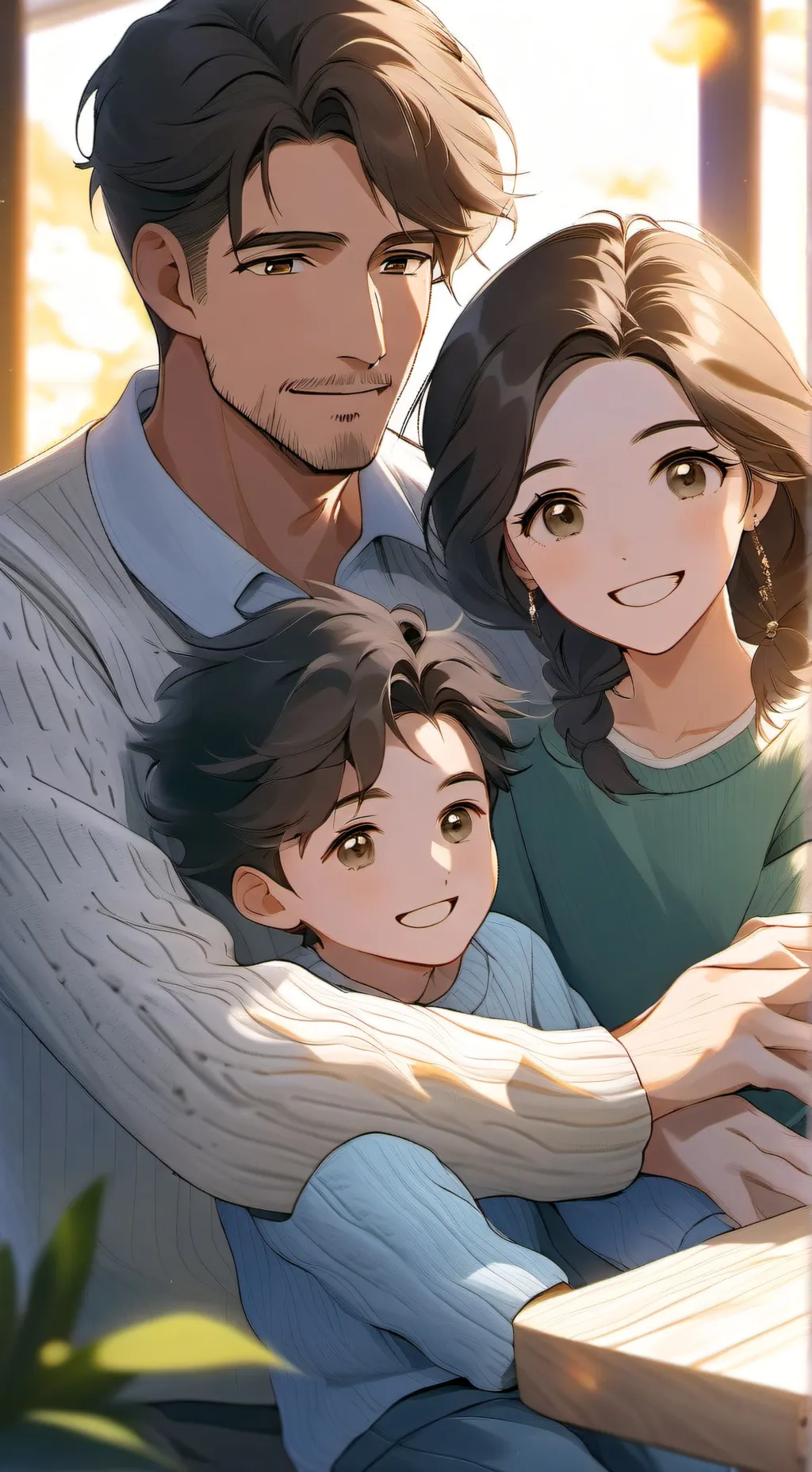 ai character: Family  background