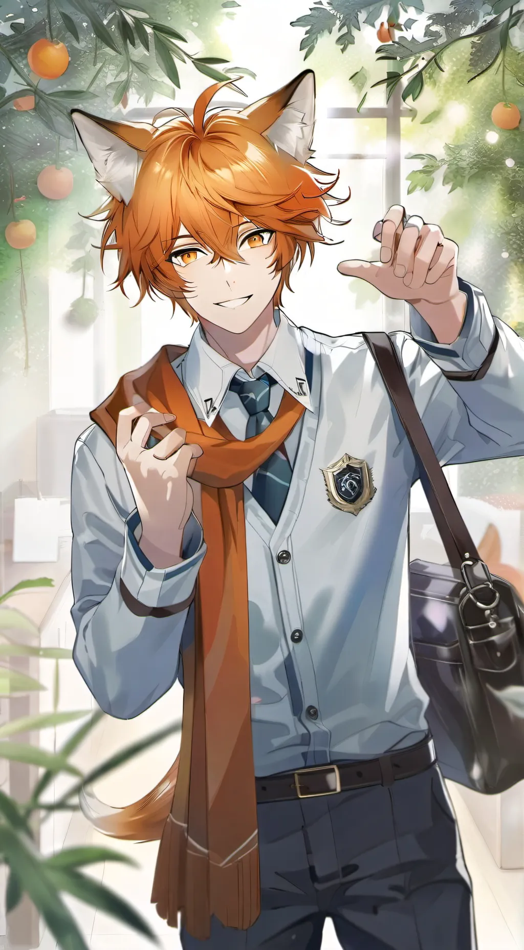 ai character: kai-kun background