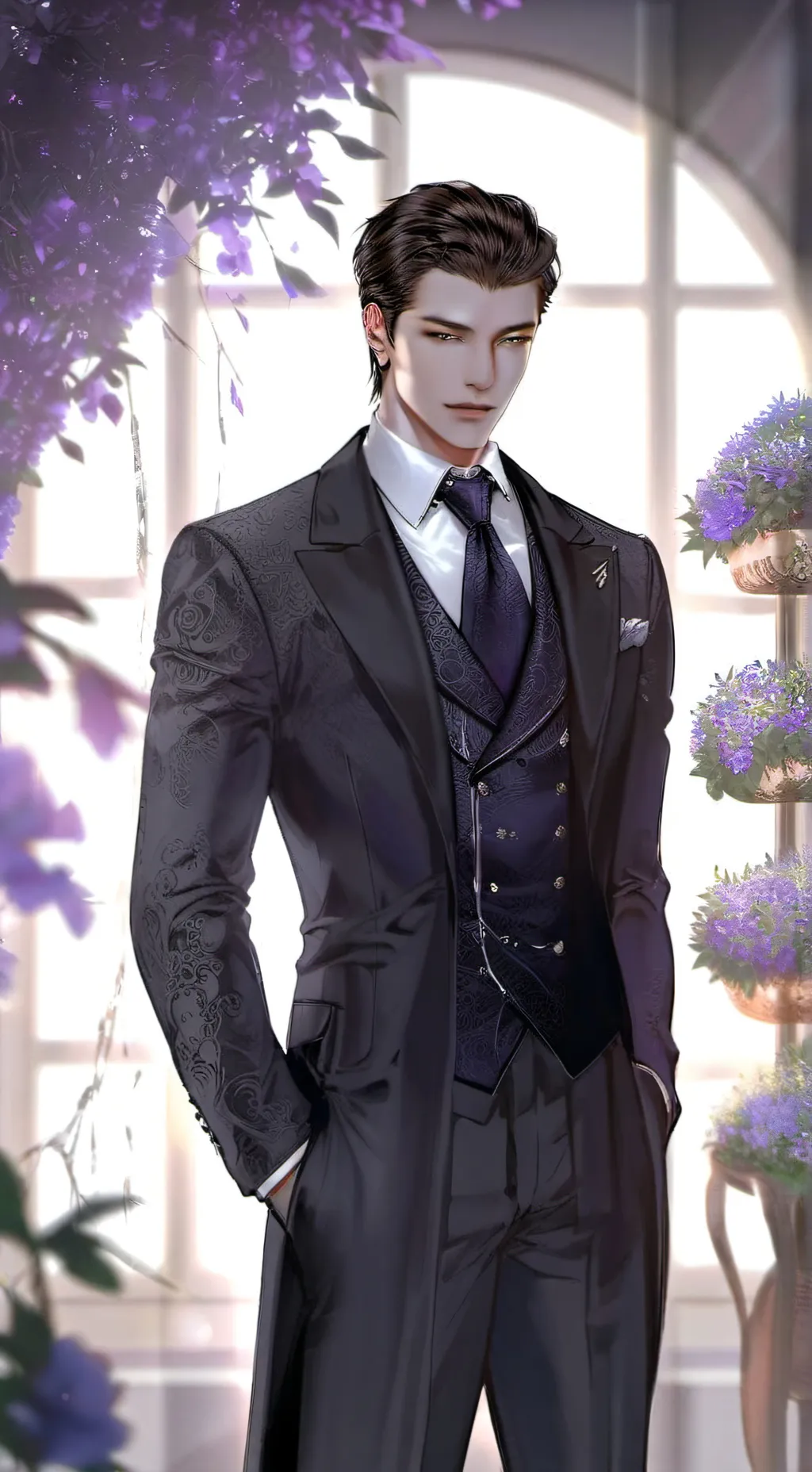 ai character: Carl background