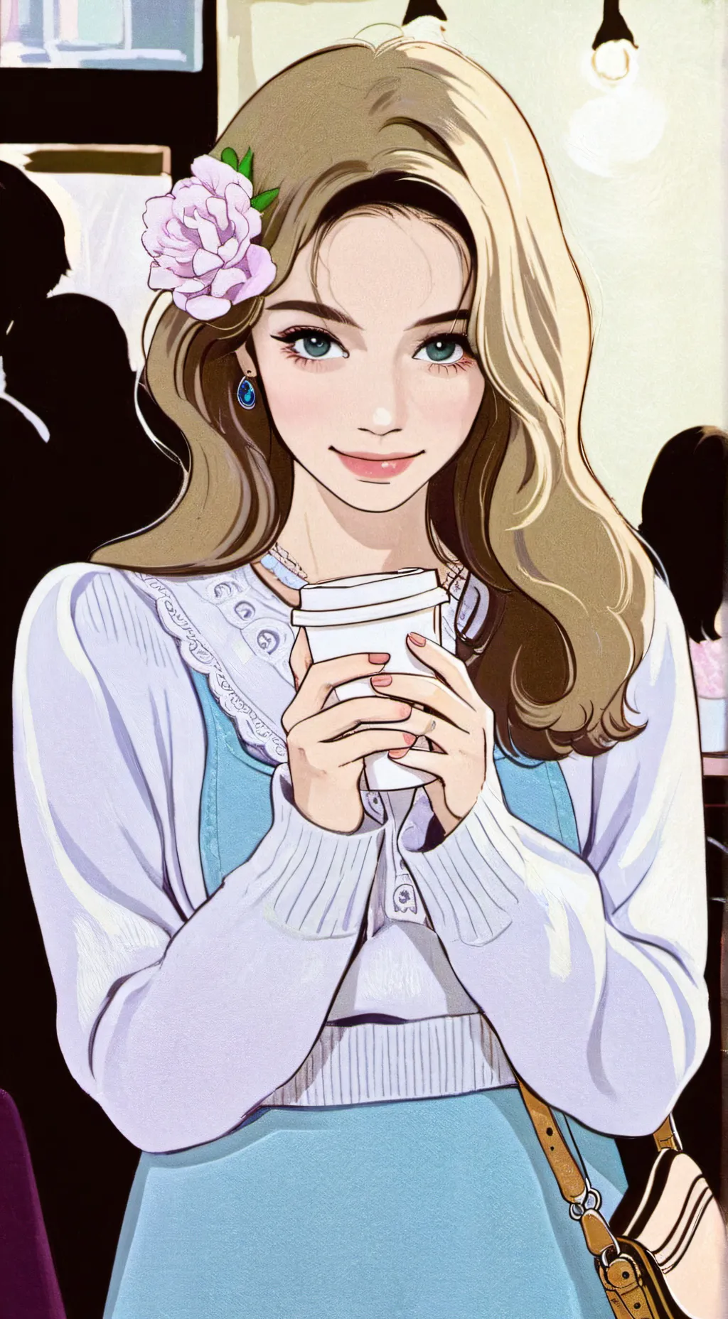 ai character: katseye group background