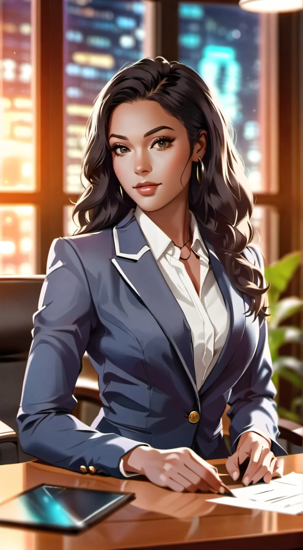 ai character: laylay background