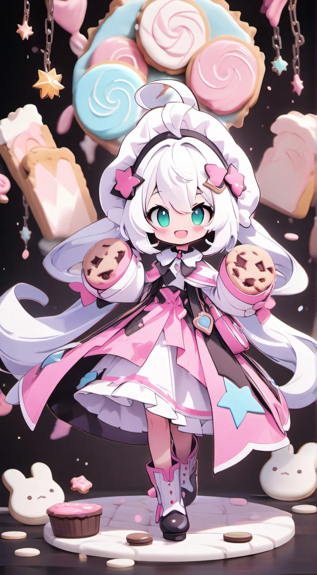 ai character: Cookie run kingdom background