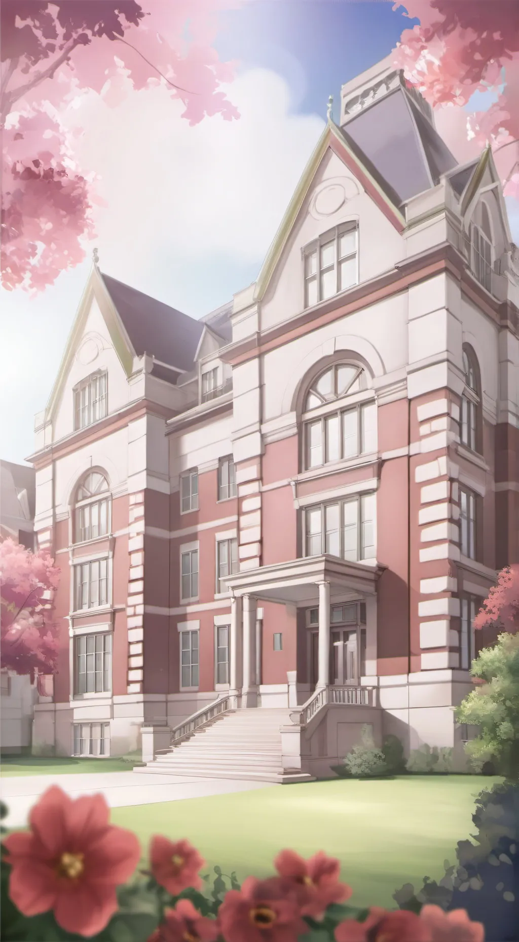 ai character: School❤ background