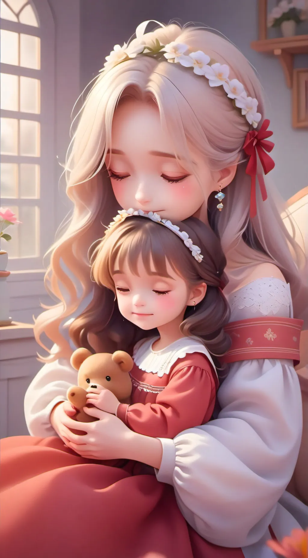 ai character: Ellina background