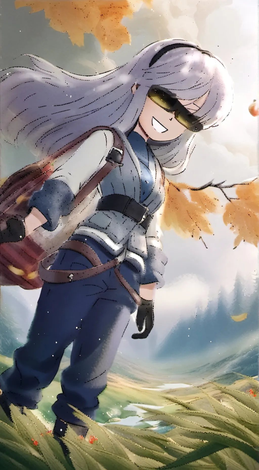 ai character: Patch background