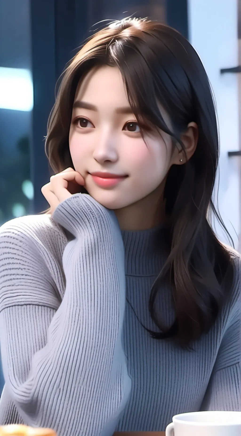 ai character: Noelle  background