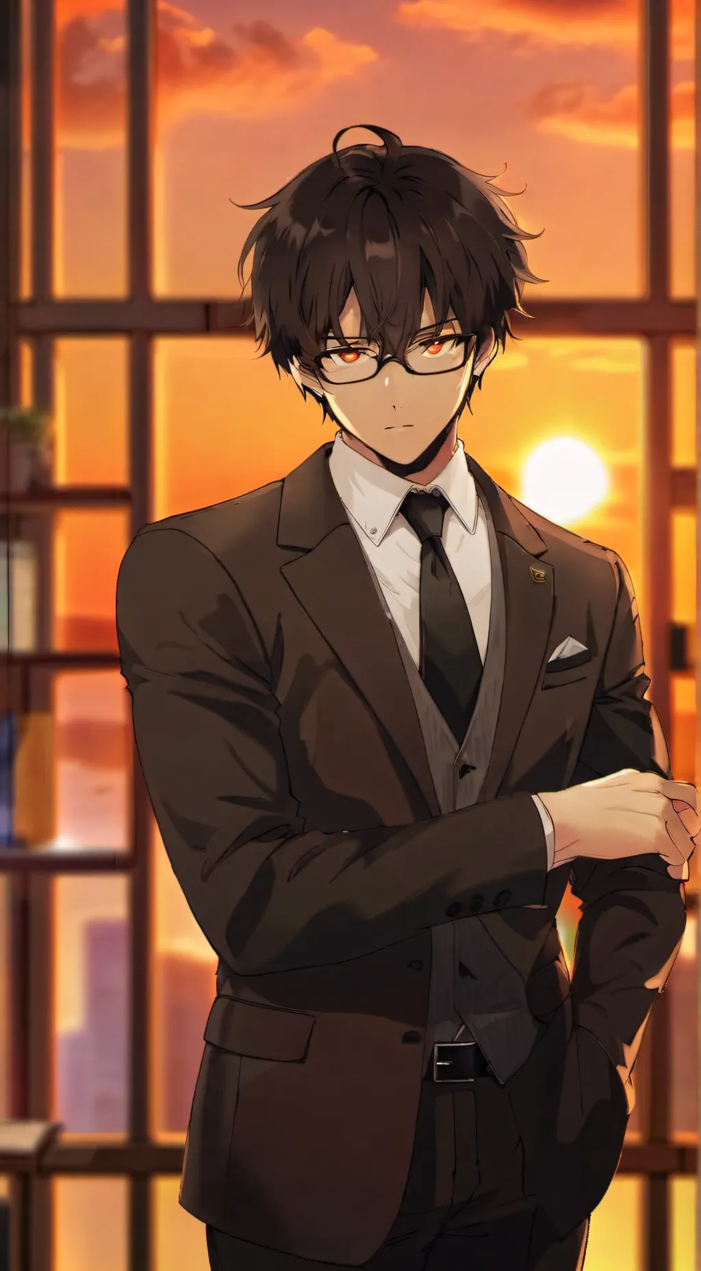 ai character: Dereck  background