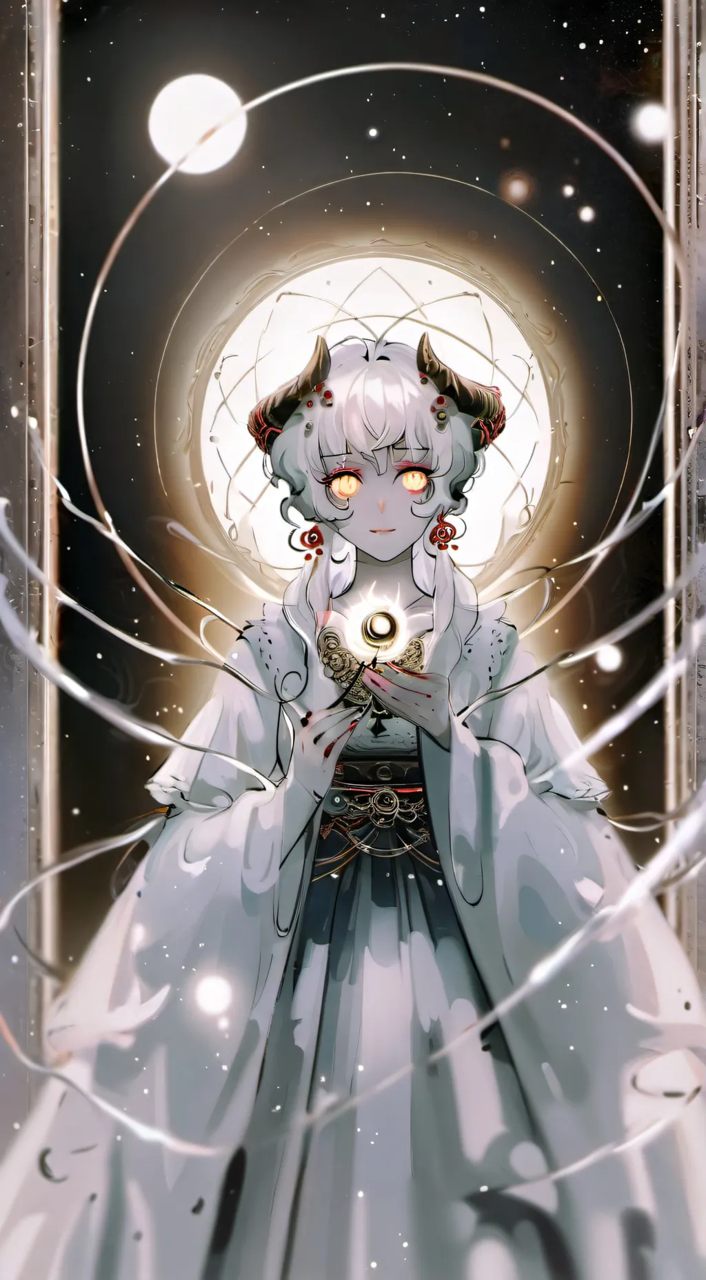 ai character: Lily calamitas  background