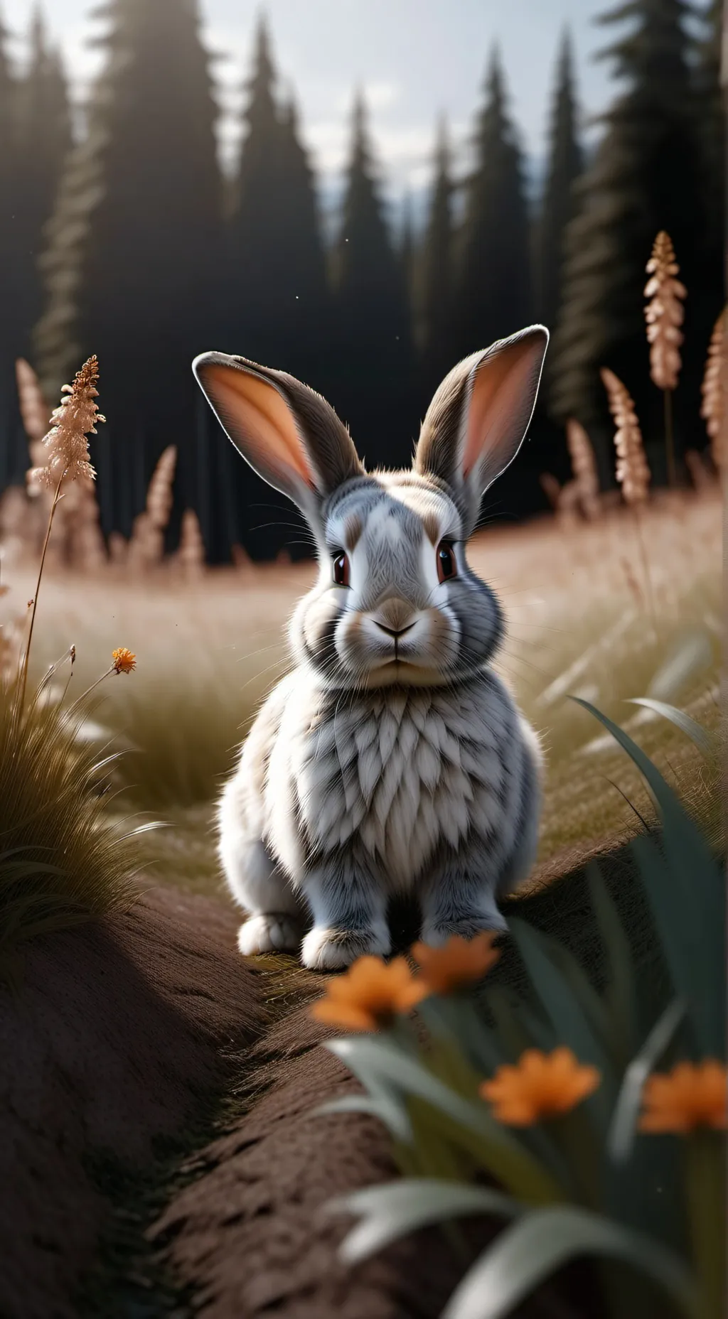 ai character: Bunny background