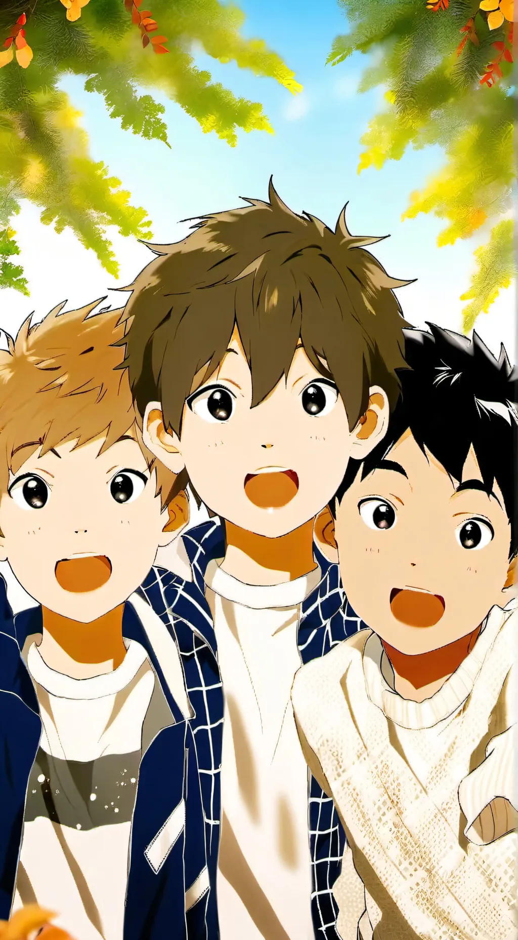 ai character: Alex & Levi & Joey background