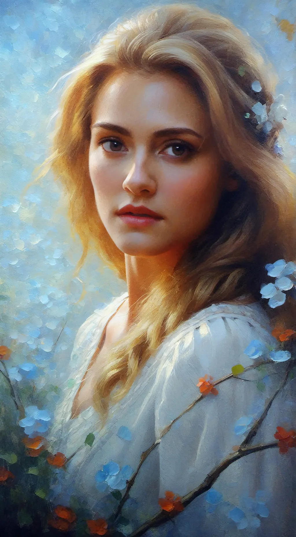 ai character: Rosalie Hale  background