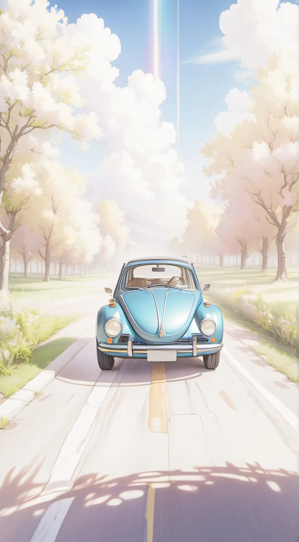 ai character: ~Dw! road trip background