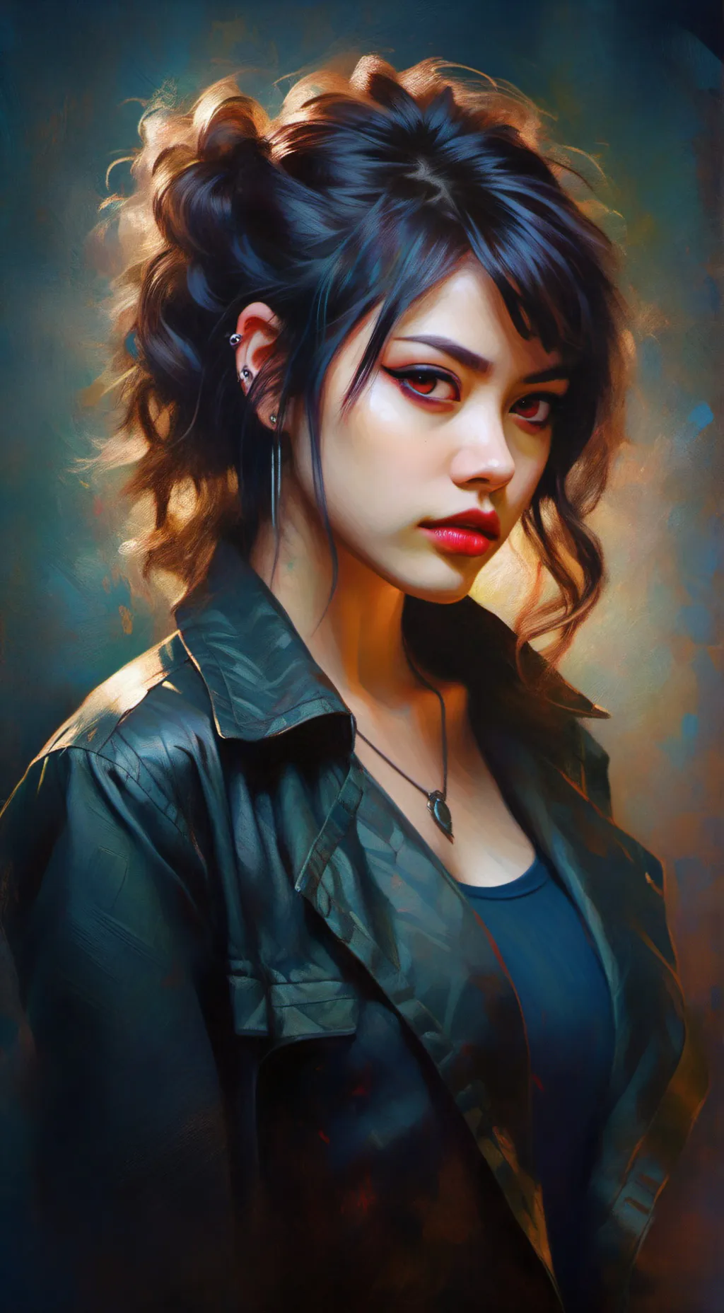 ai character: Midnight  background