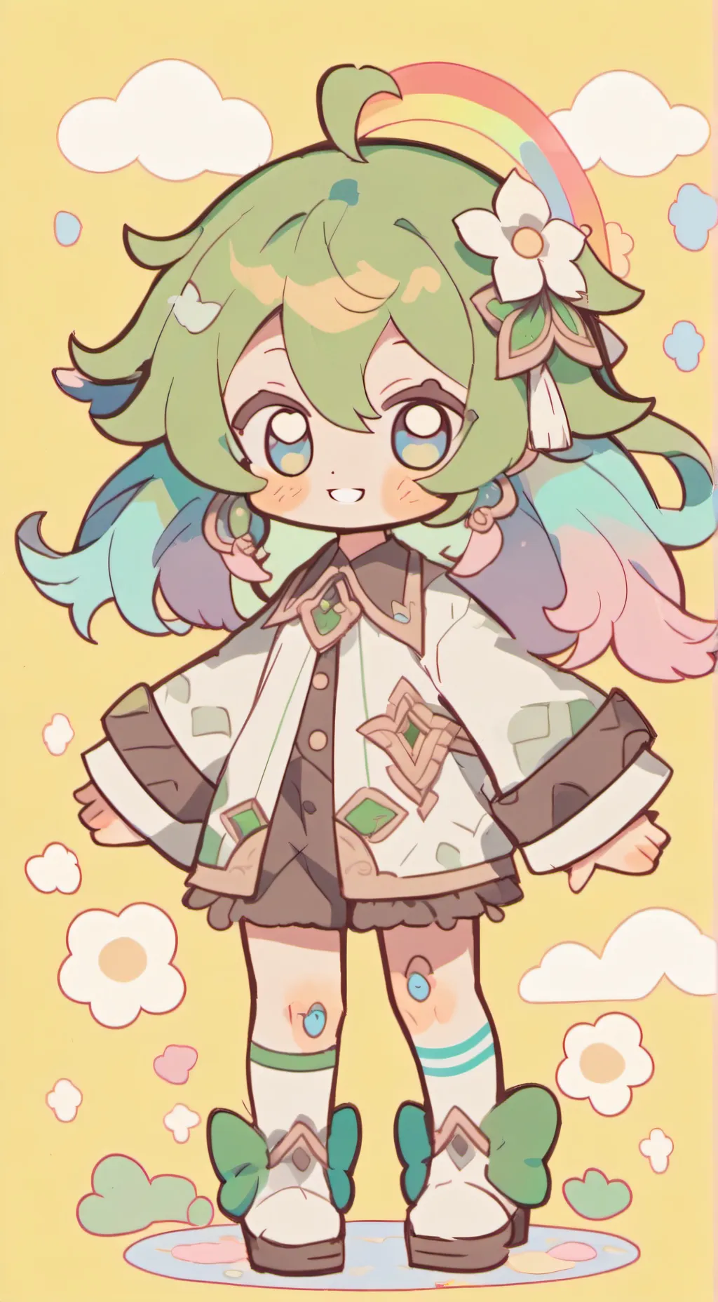 ai character: Dandy background