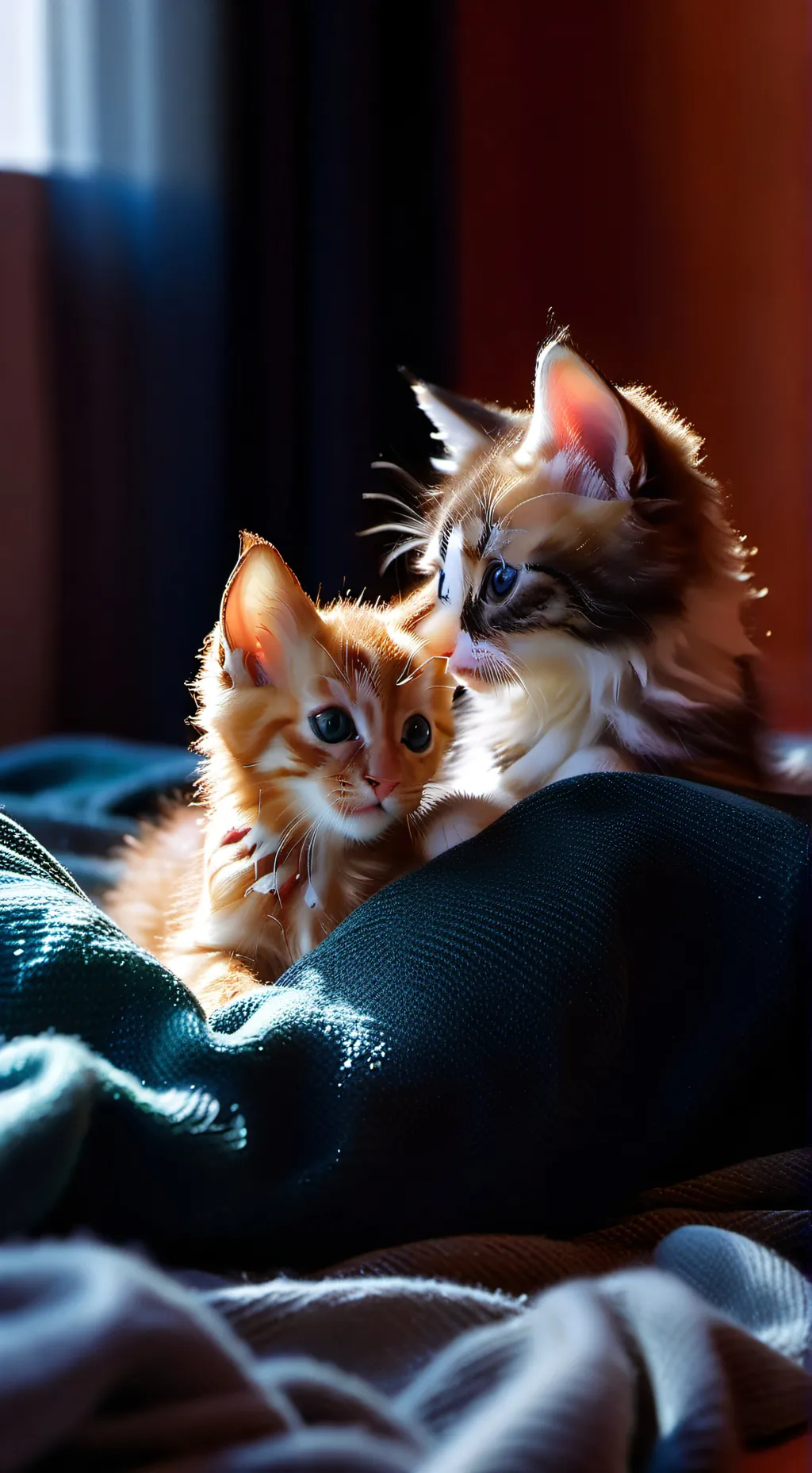 ai character: Эни и кари background