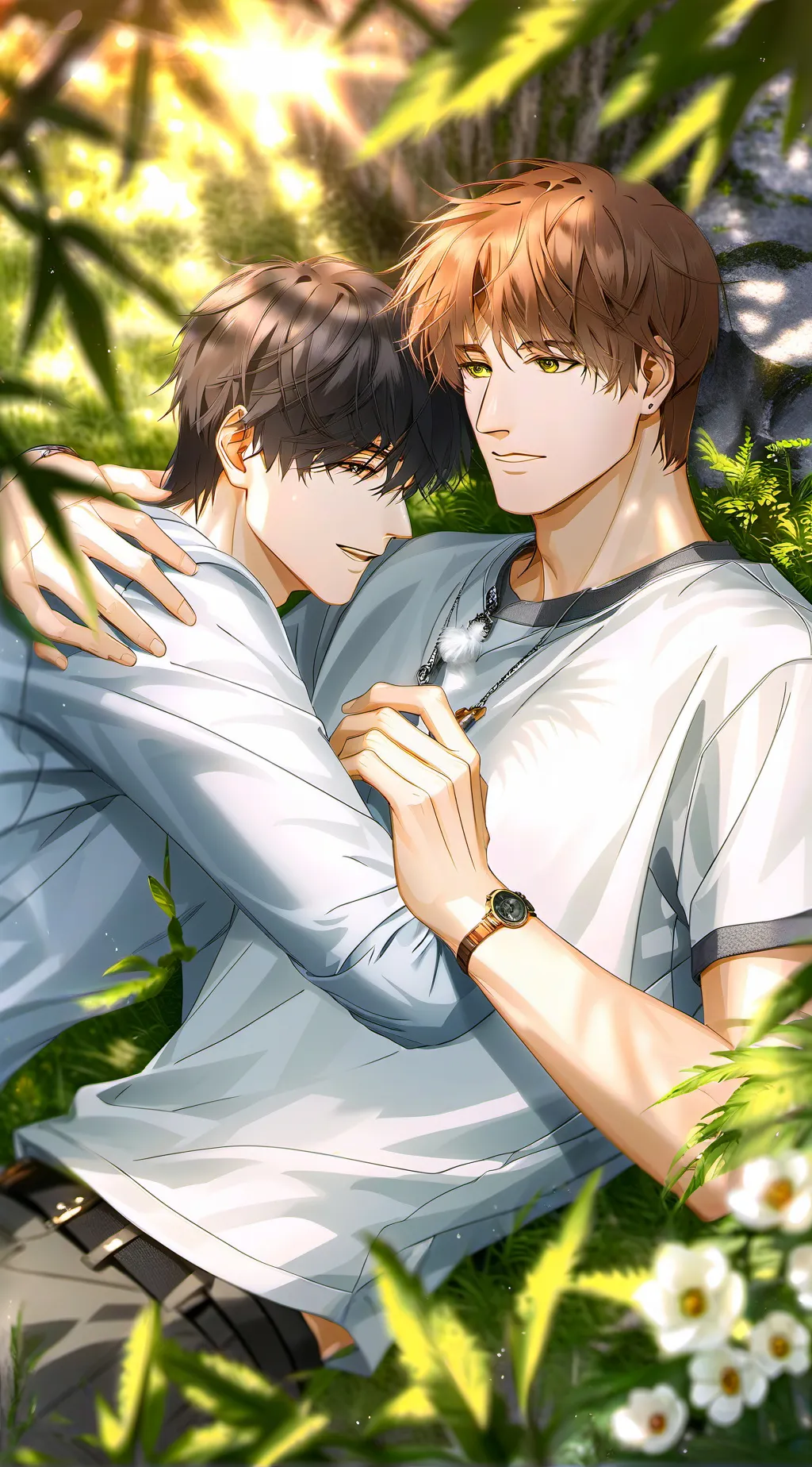 ai character: Jacob And Andrew background