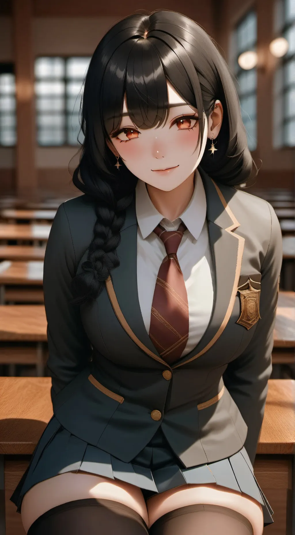 ai character: Masaki background