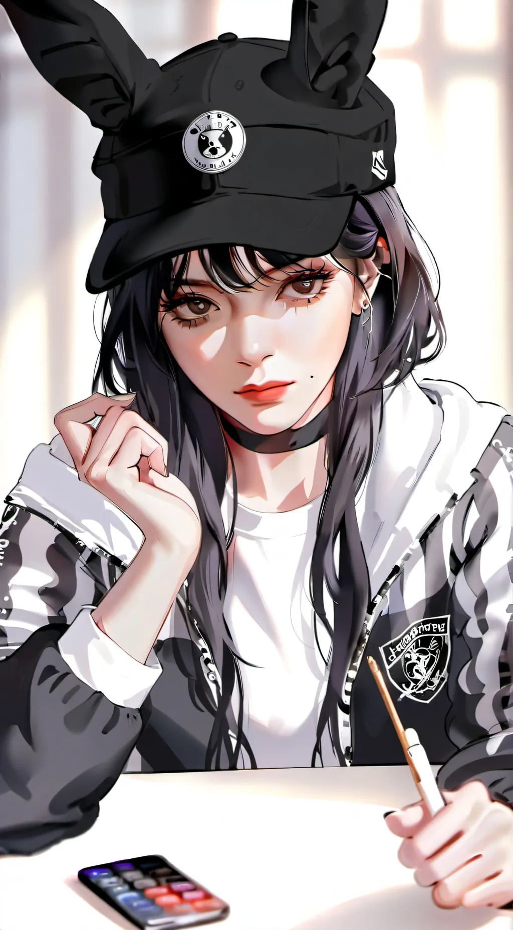 ai character: Лера background