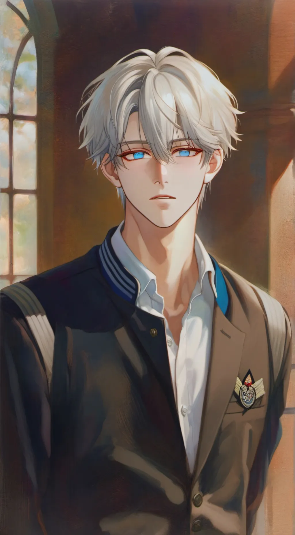 ai character: Kai Henderson  background