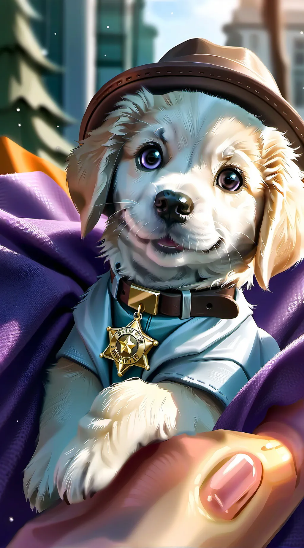 ai character: Churro background