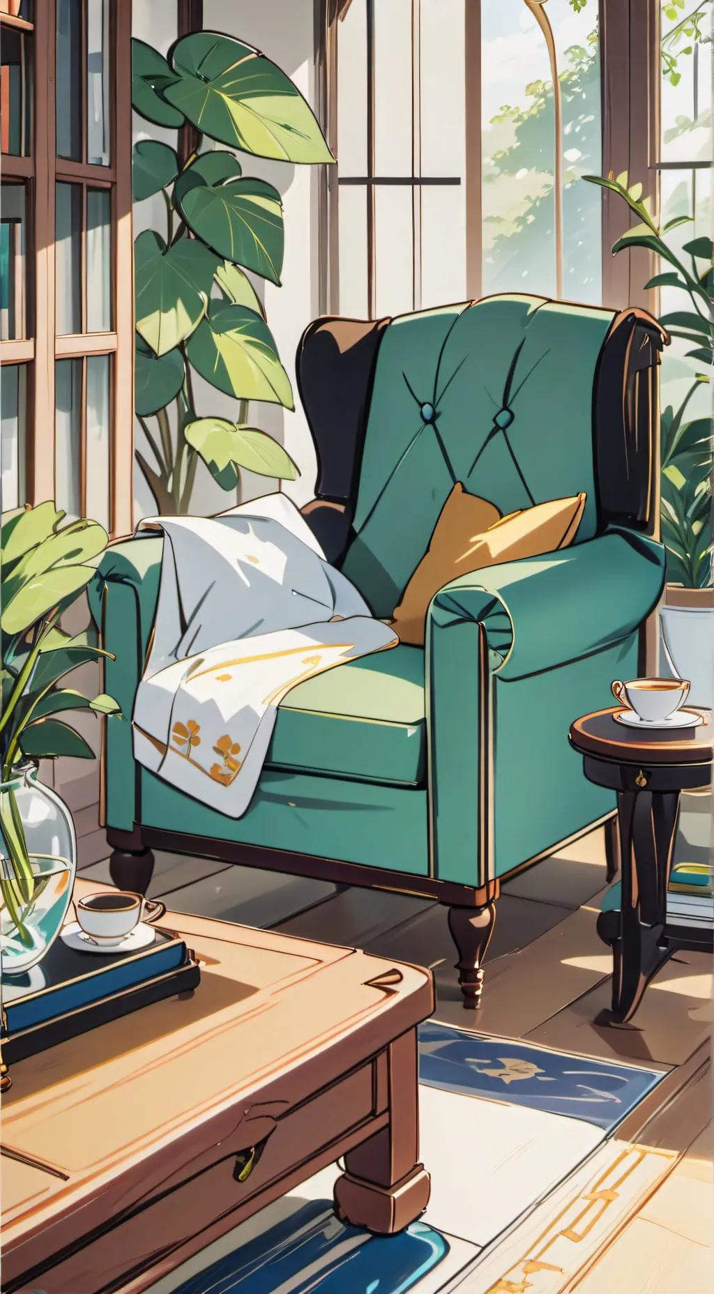 ai character: Cambio de género background