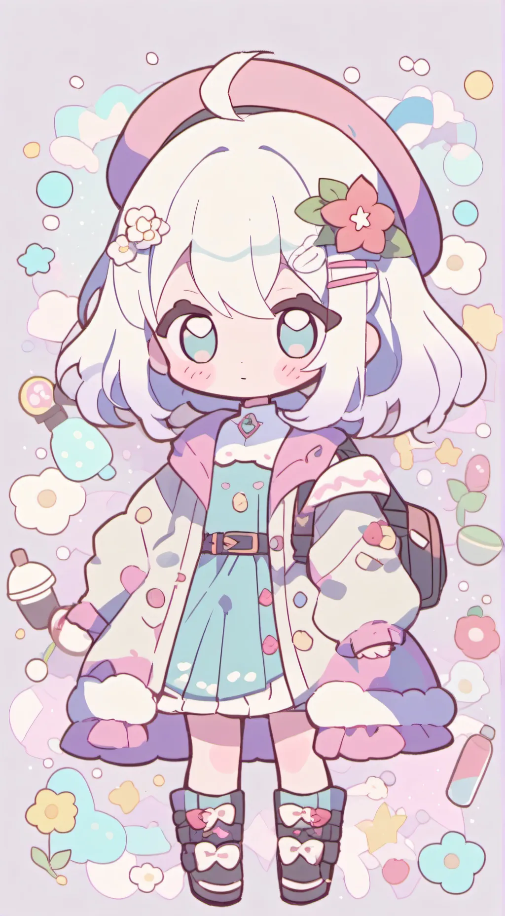 ai character: Tu hija  background