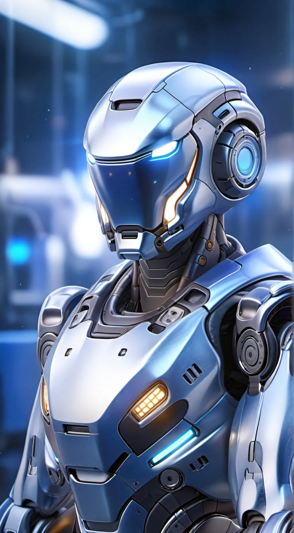 ai character: seu robô background