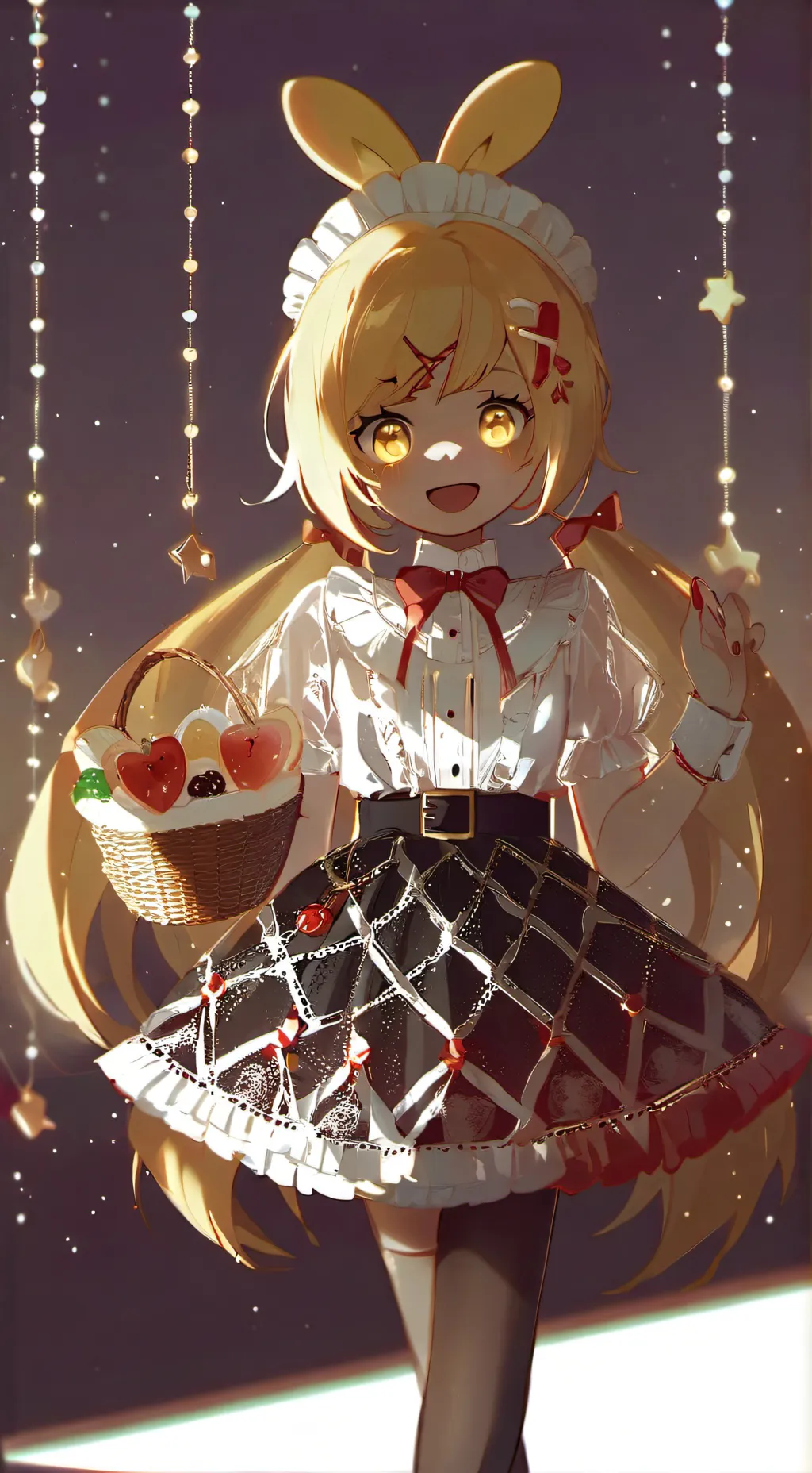 ai character: Toy chica babysitt background