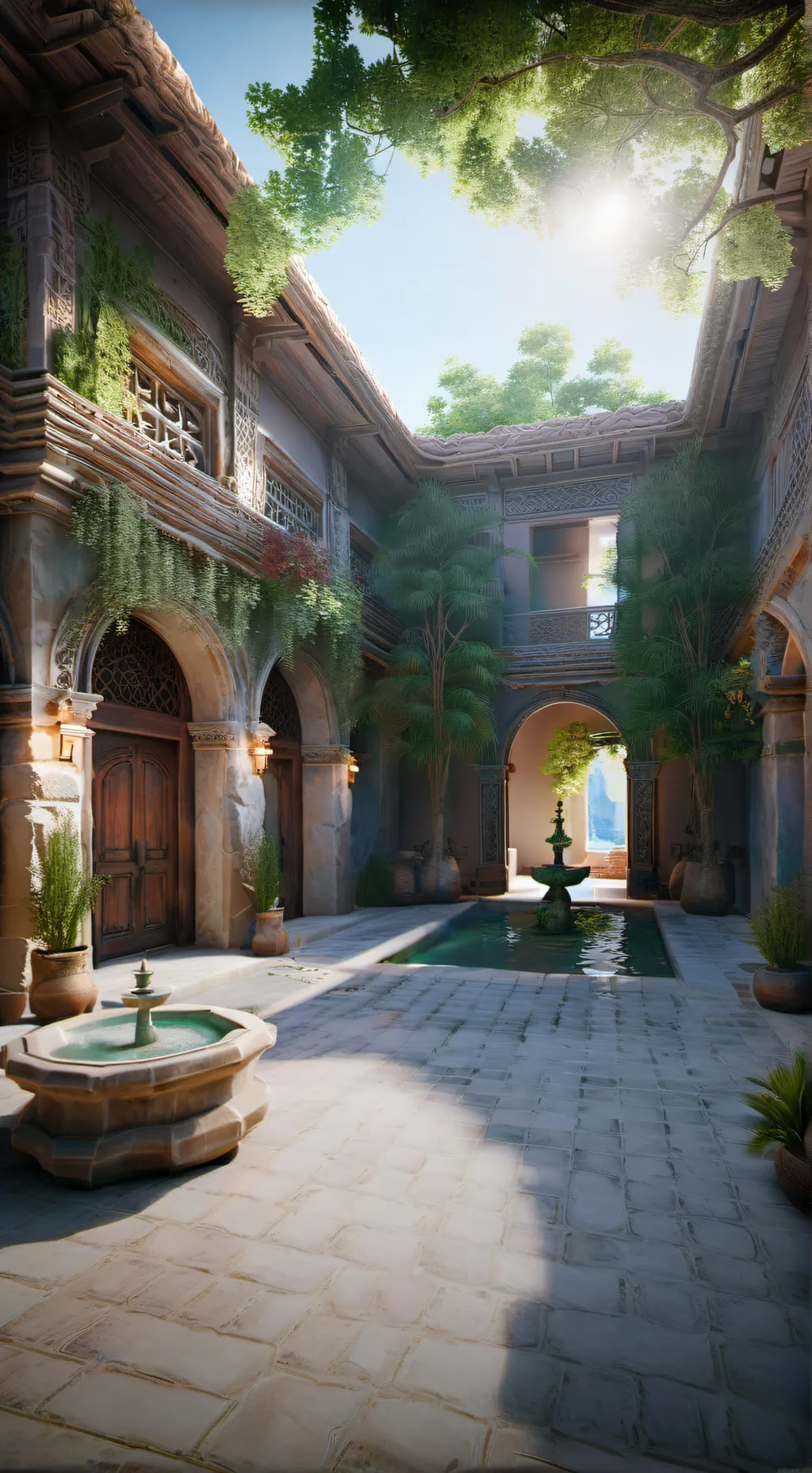 ai character: High school kids background