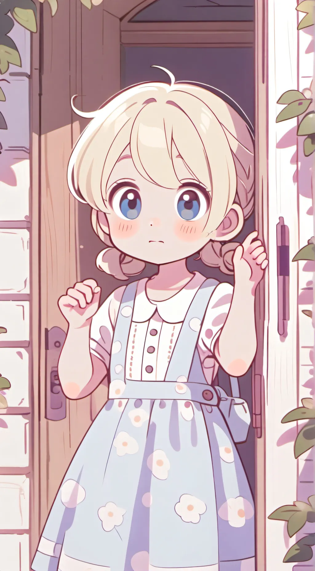 ai character: lilly 5 jahre alt background