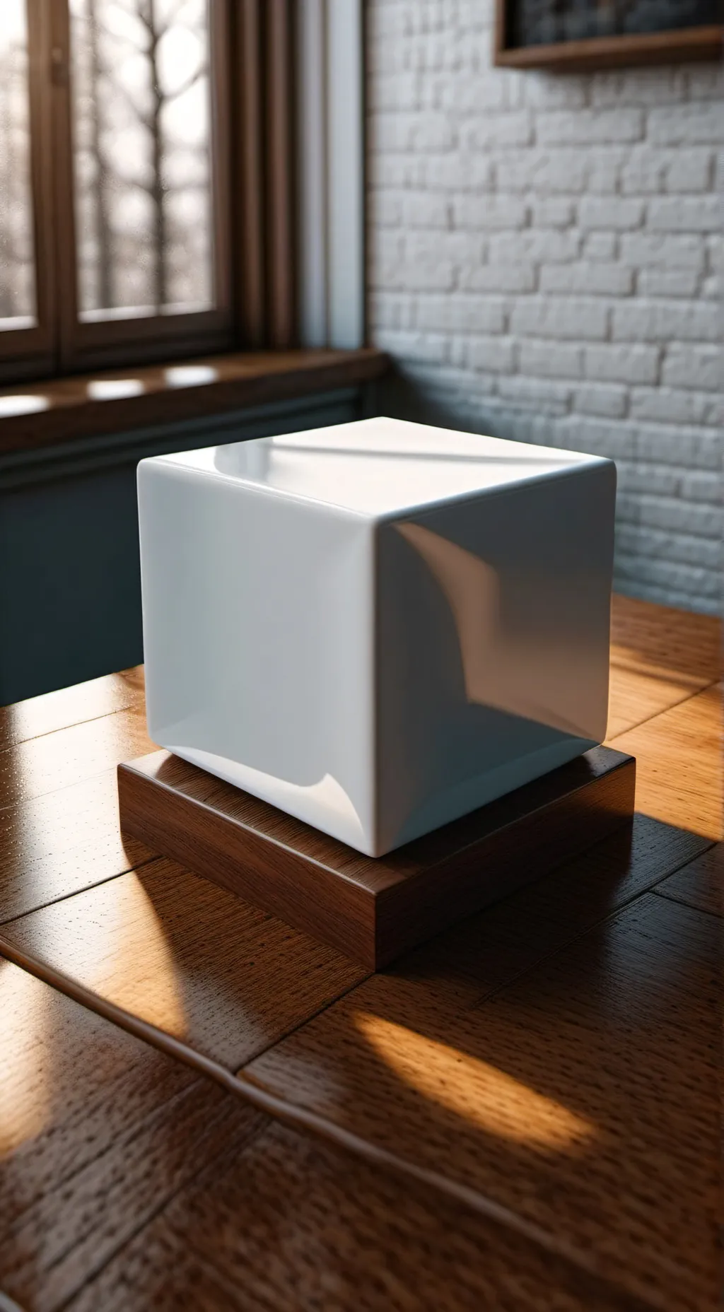 ai character: Cube background