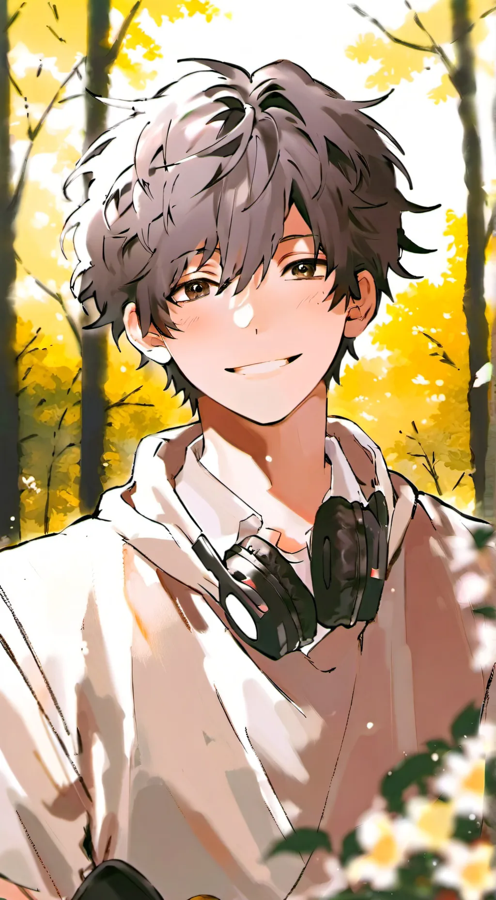 ai character: ☆˚Basil˚☆ background