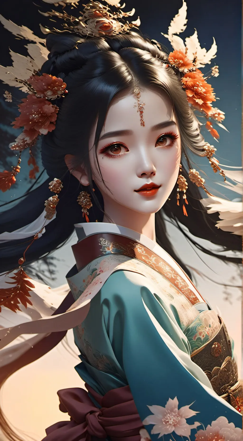 ai character: sophia background