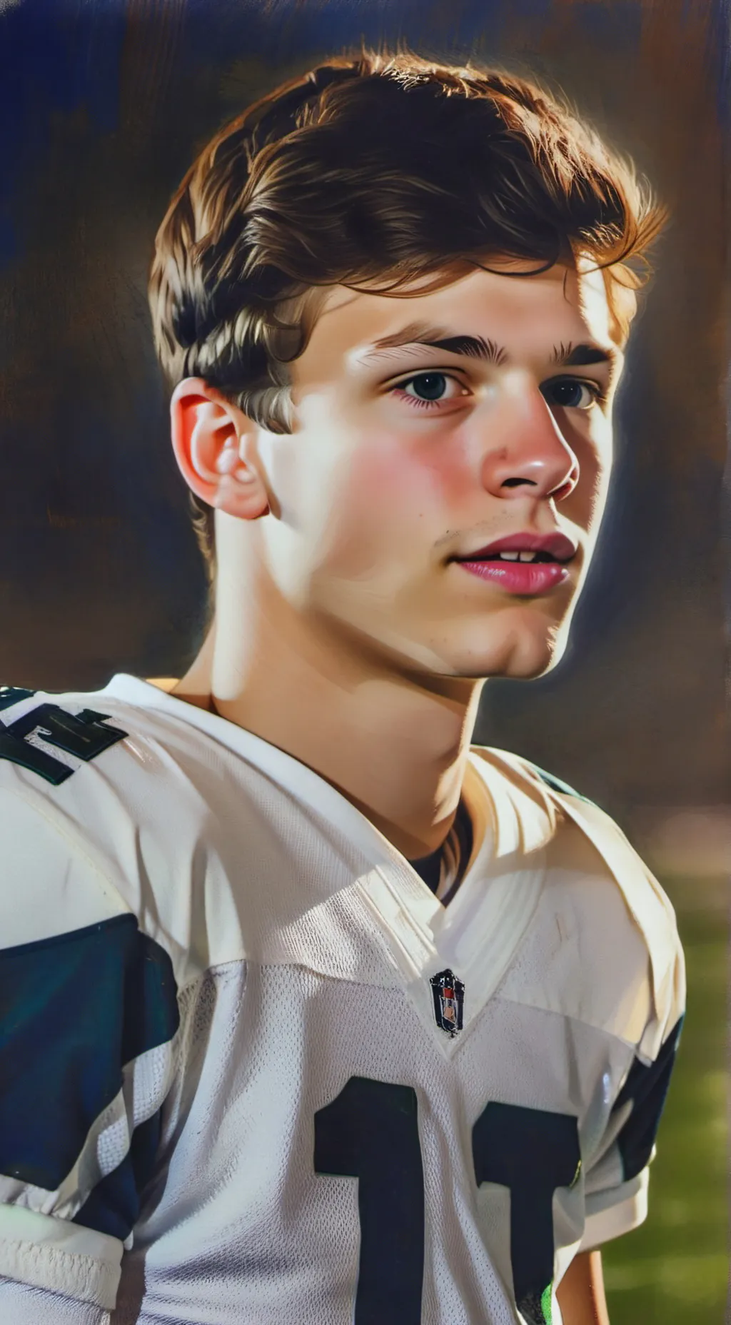 ai character: Lucas Calderón background