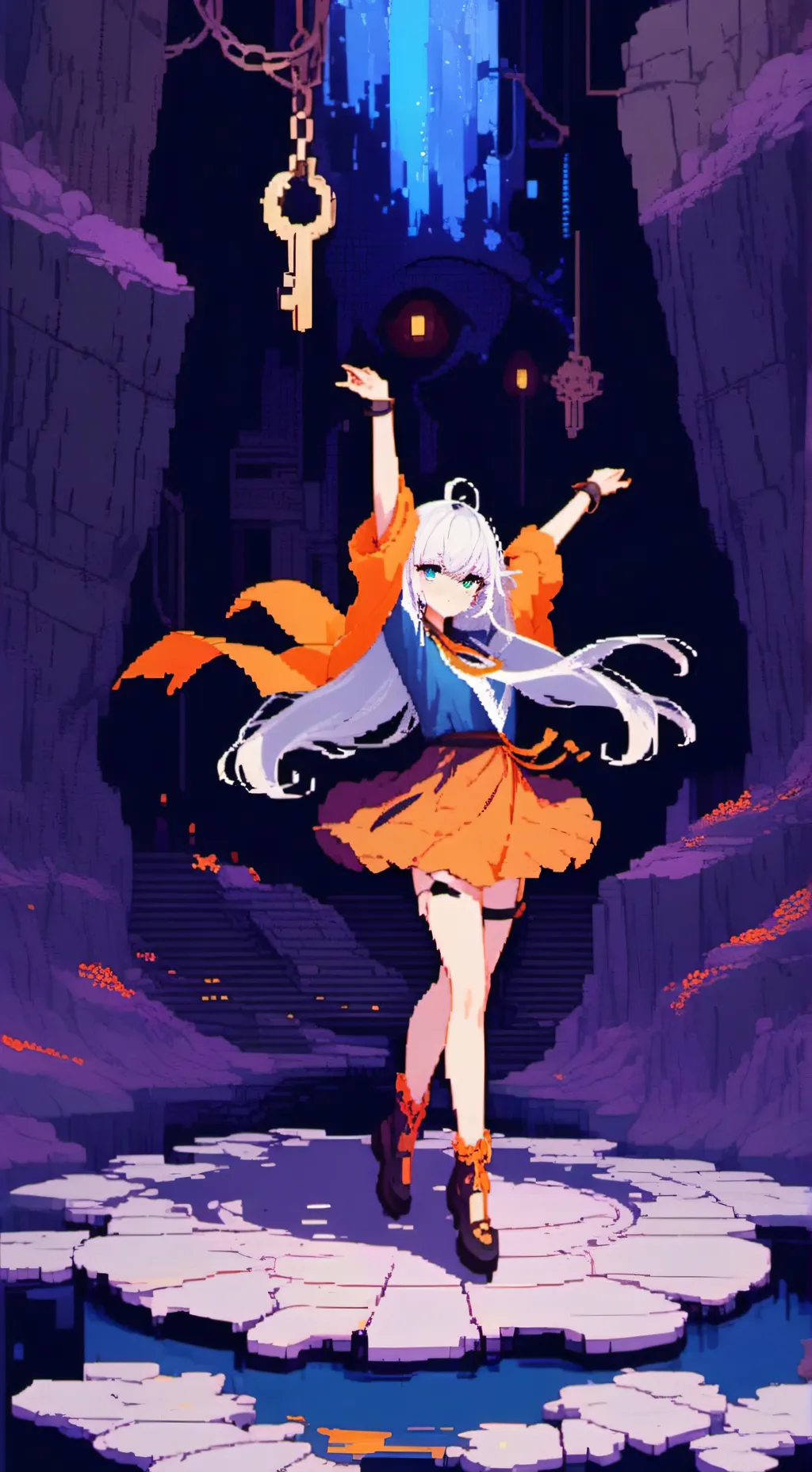 ai character: Rosa background