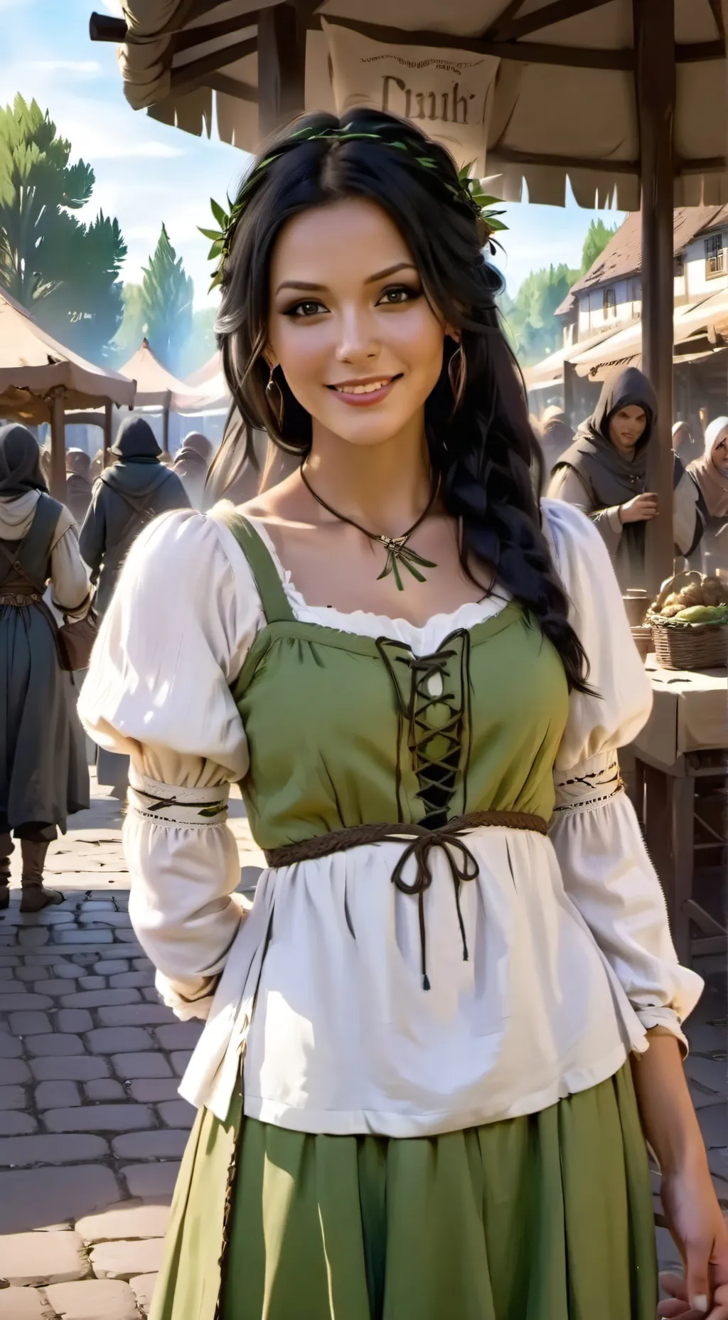 ai character: Lilly Blades  background