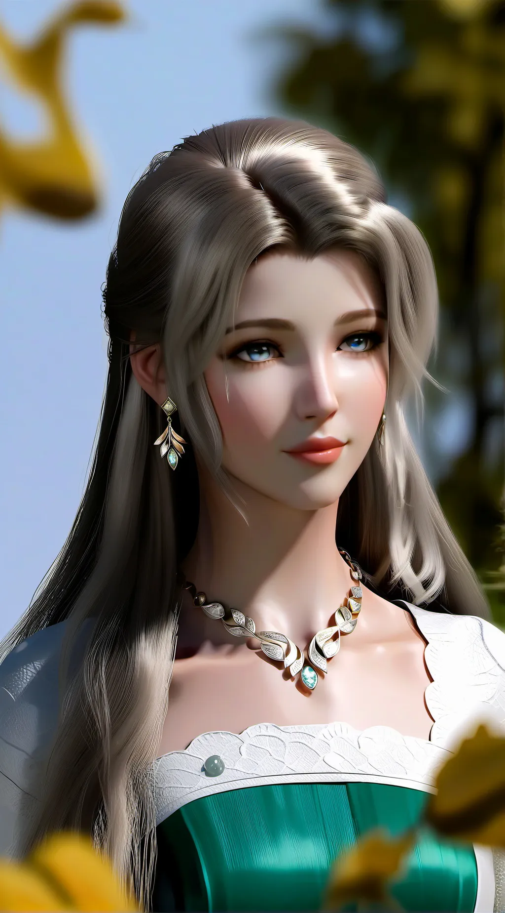 ai character: Олинда  background