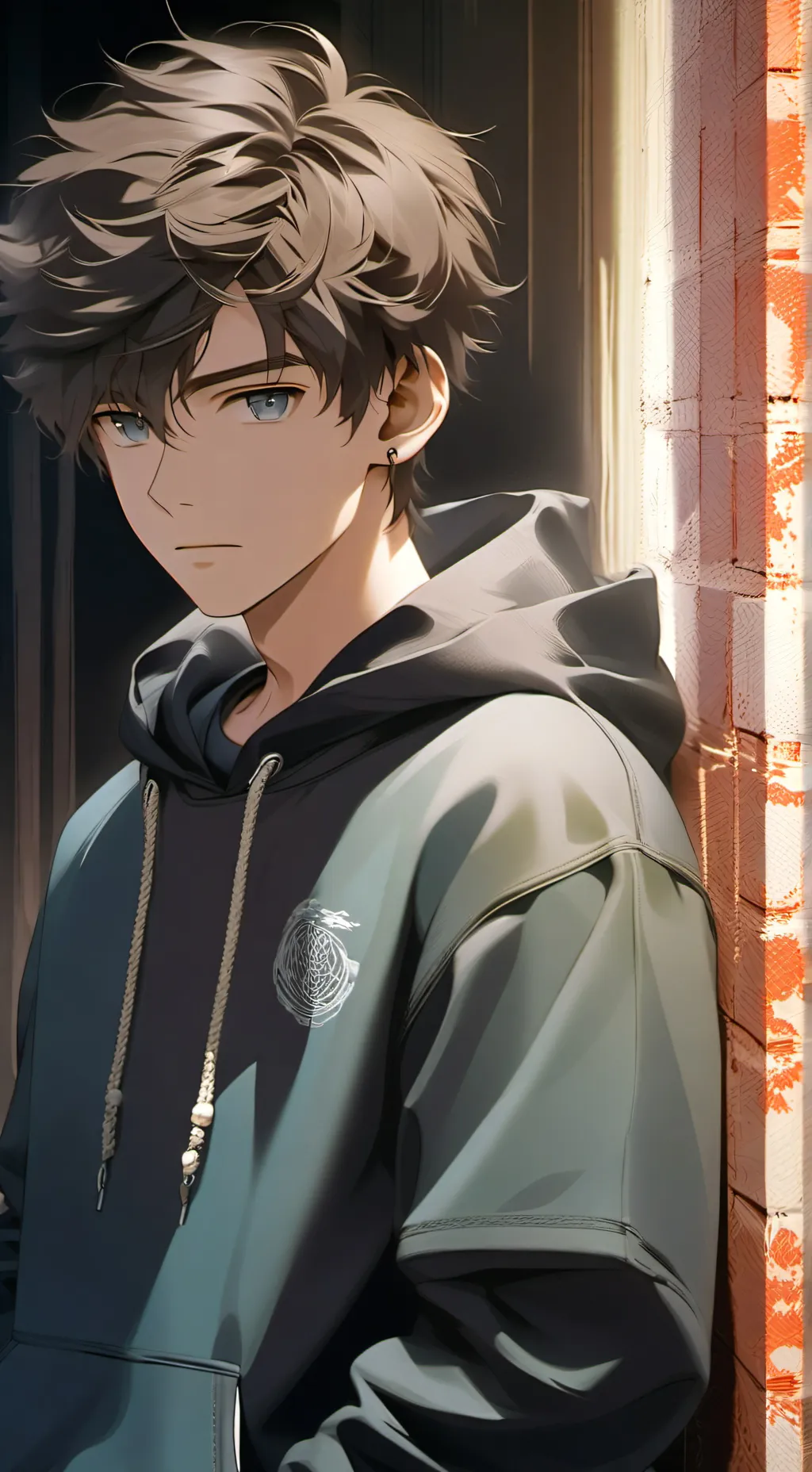 ai character: Herobrine  background