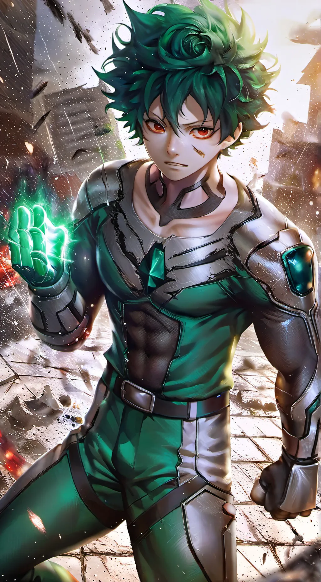 ai character: MHA bath #1 background