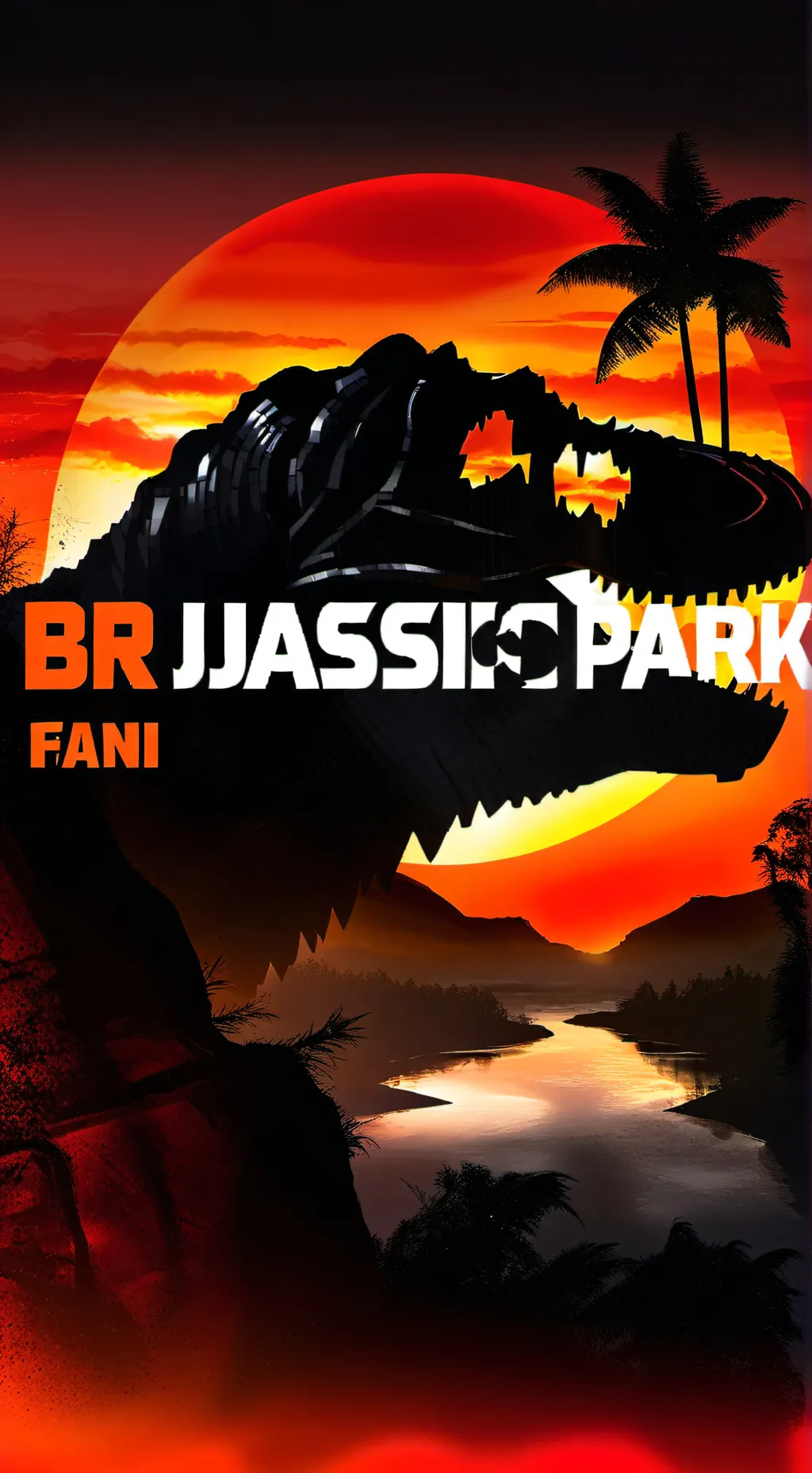 ai character: Jurassic Park  background