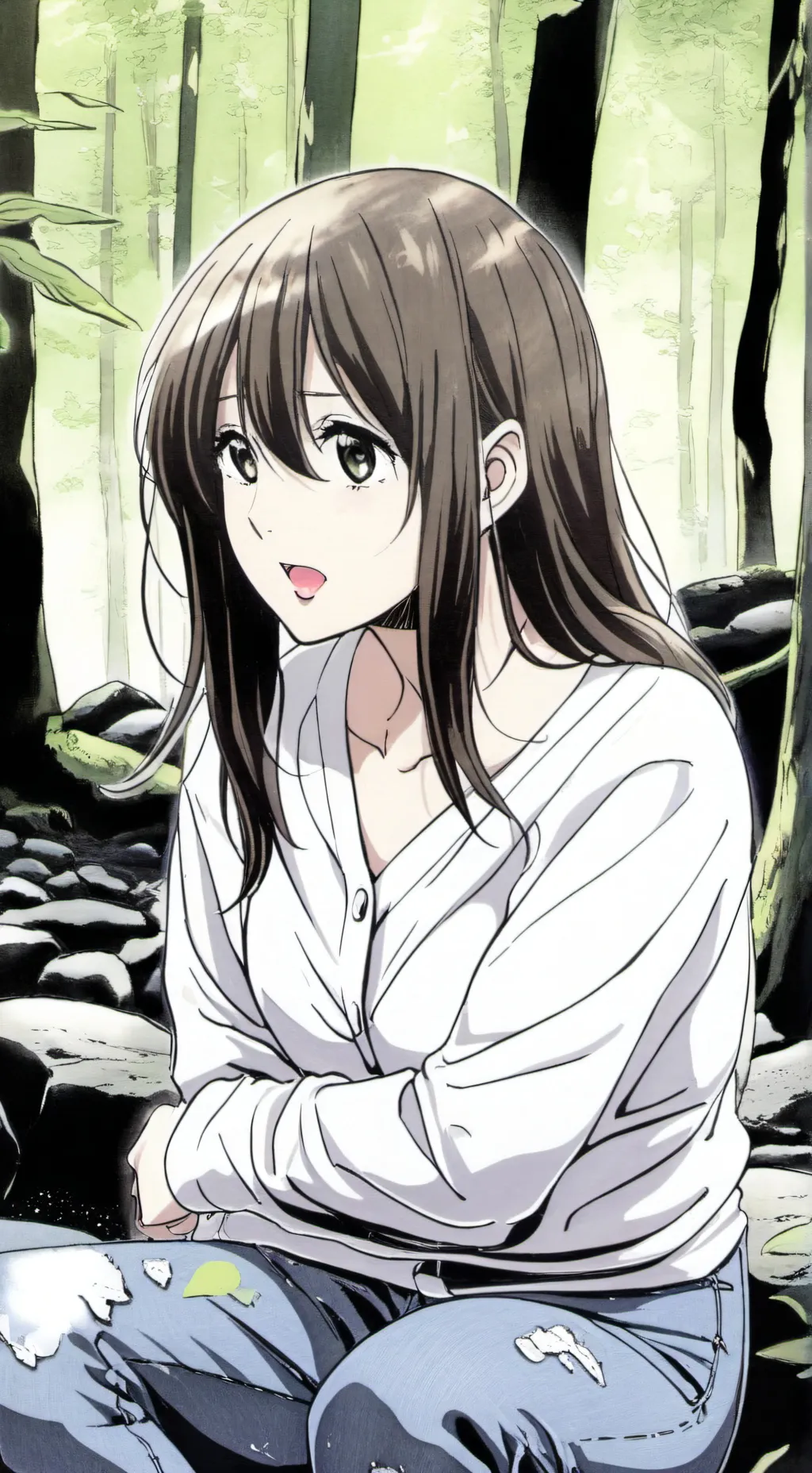 ai character: pee background