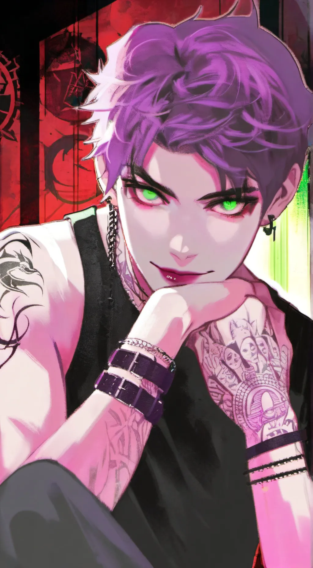 ai character: Brandon background