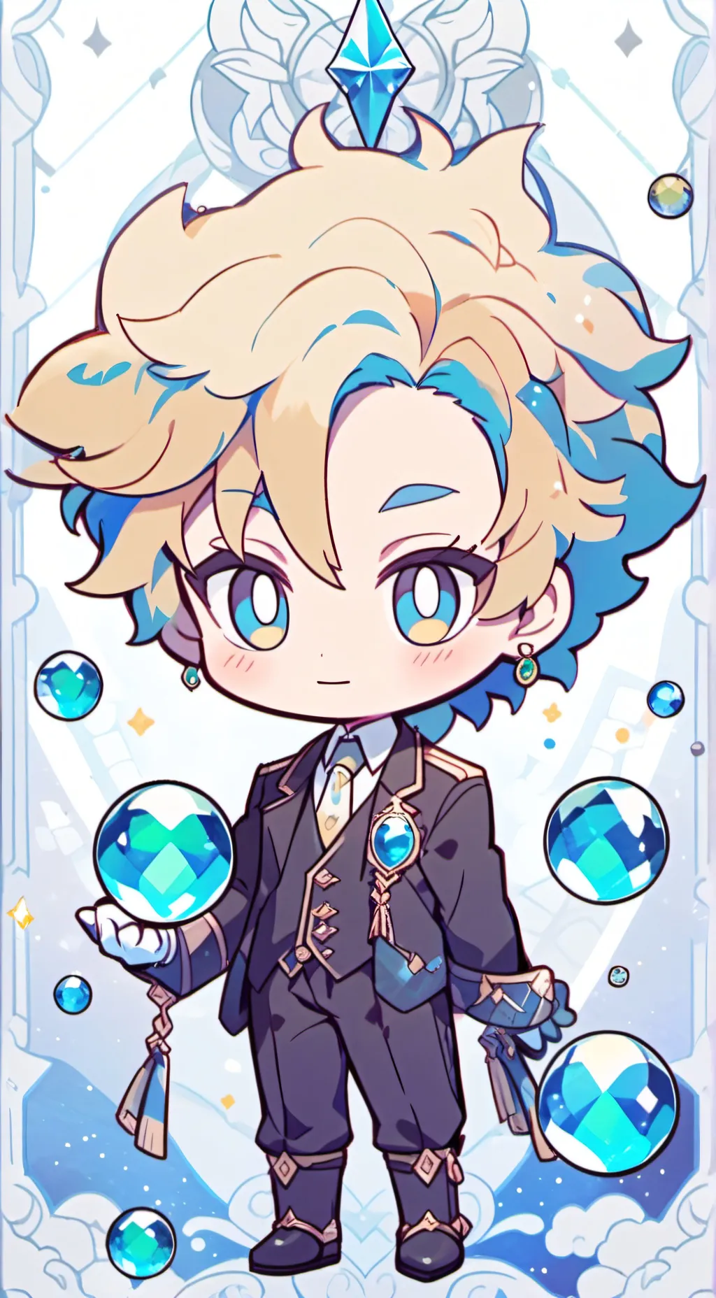 ai character: Labyrinth background