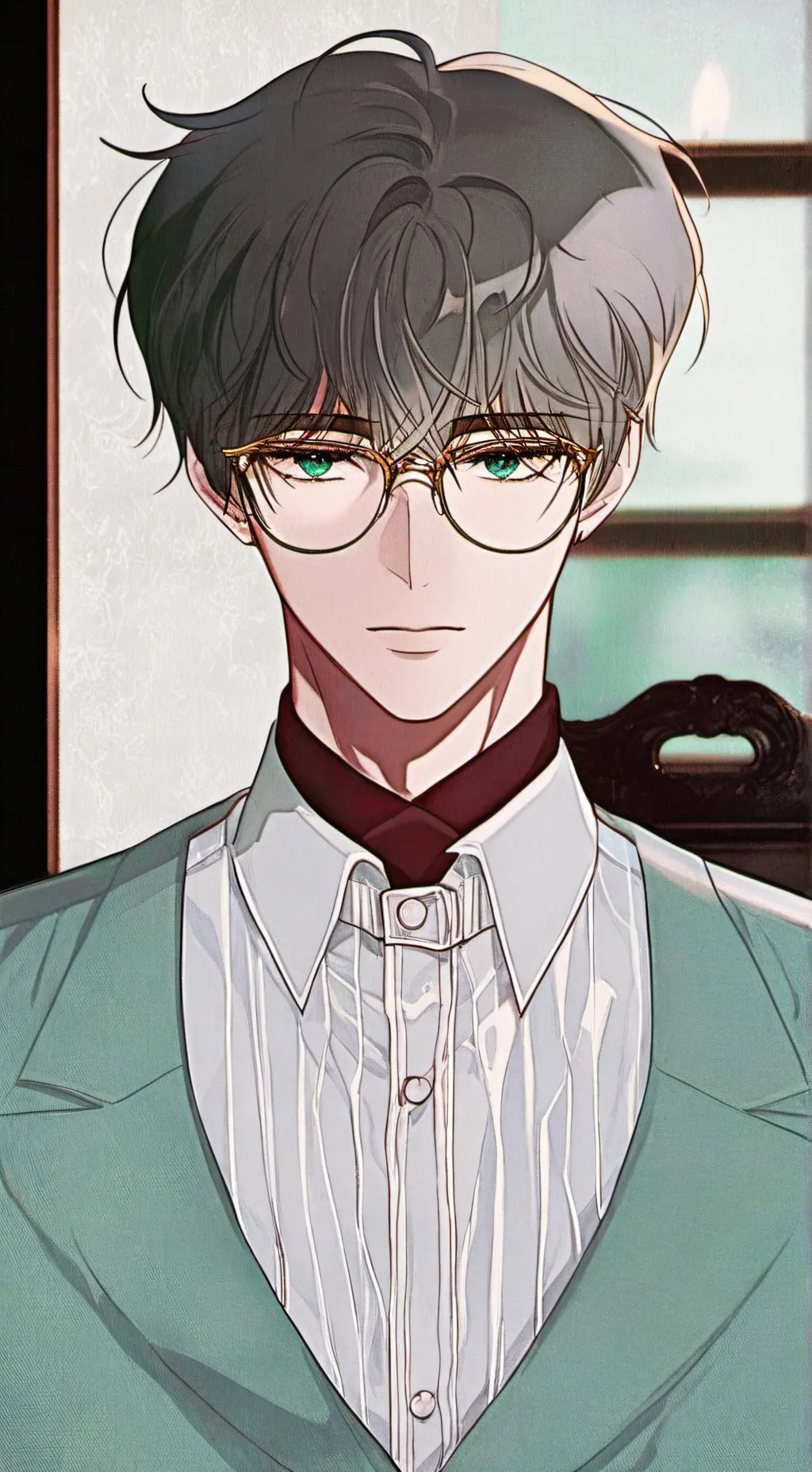 ai character: Алекс background