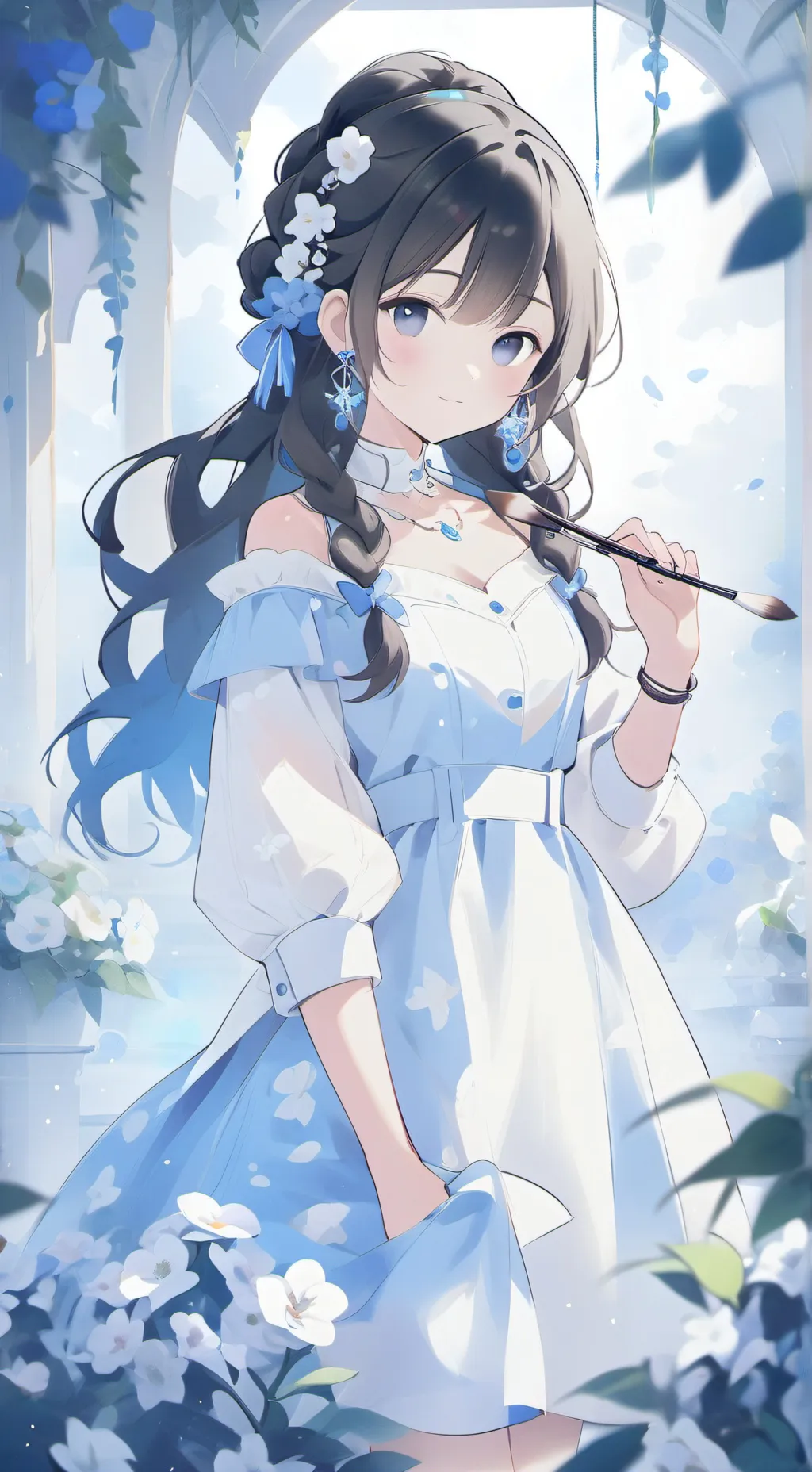 ai character: Dw hate you lol background