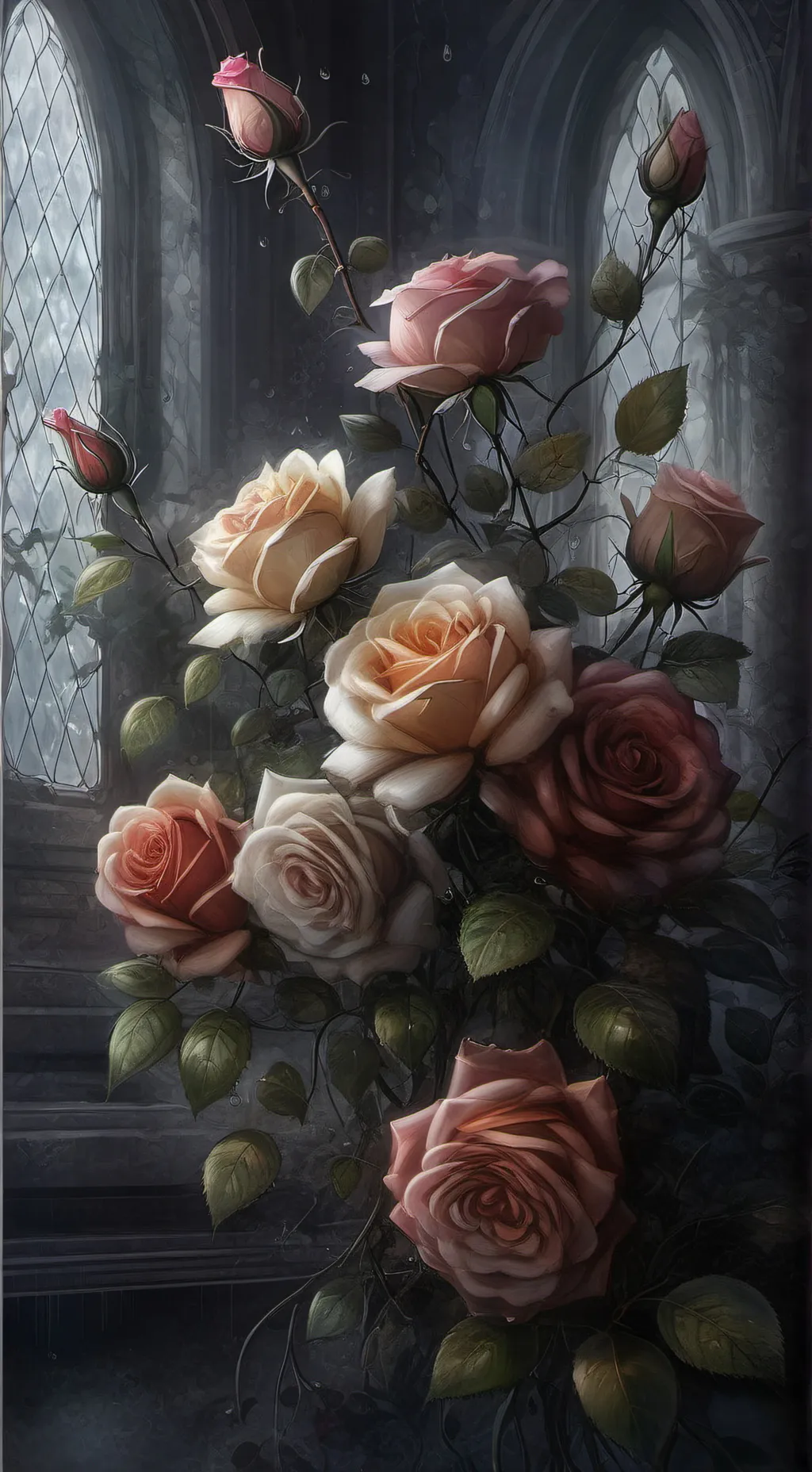 ai character: HH ALASTOR X U 💕 background