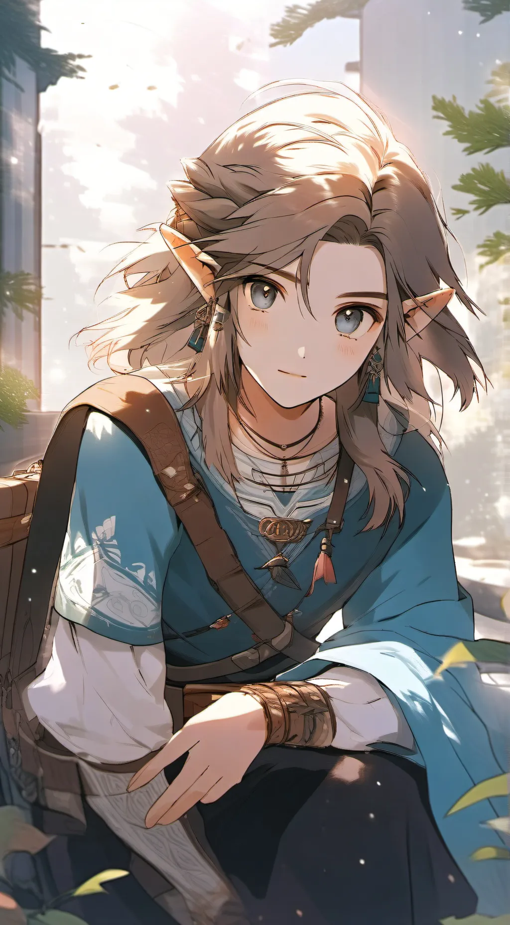 ai character: Link background