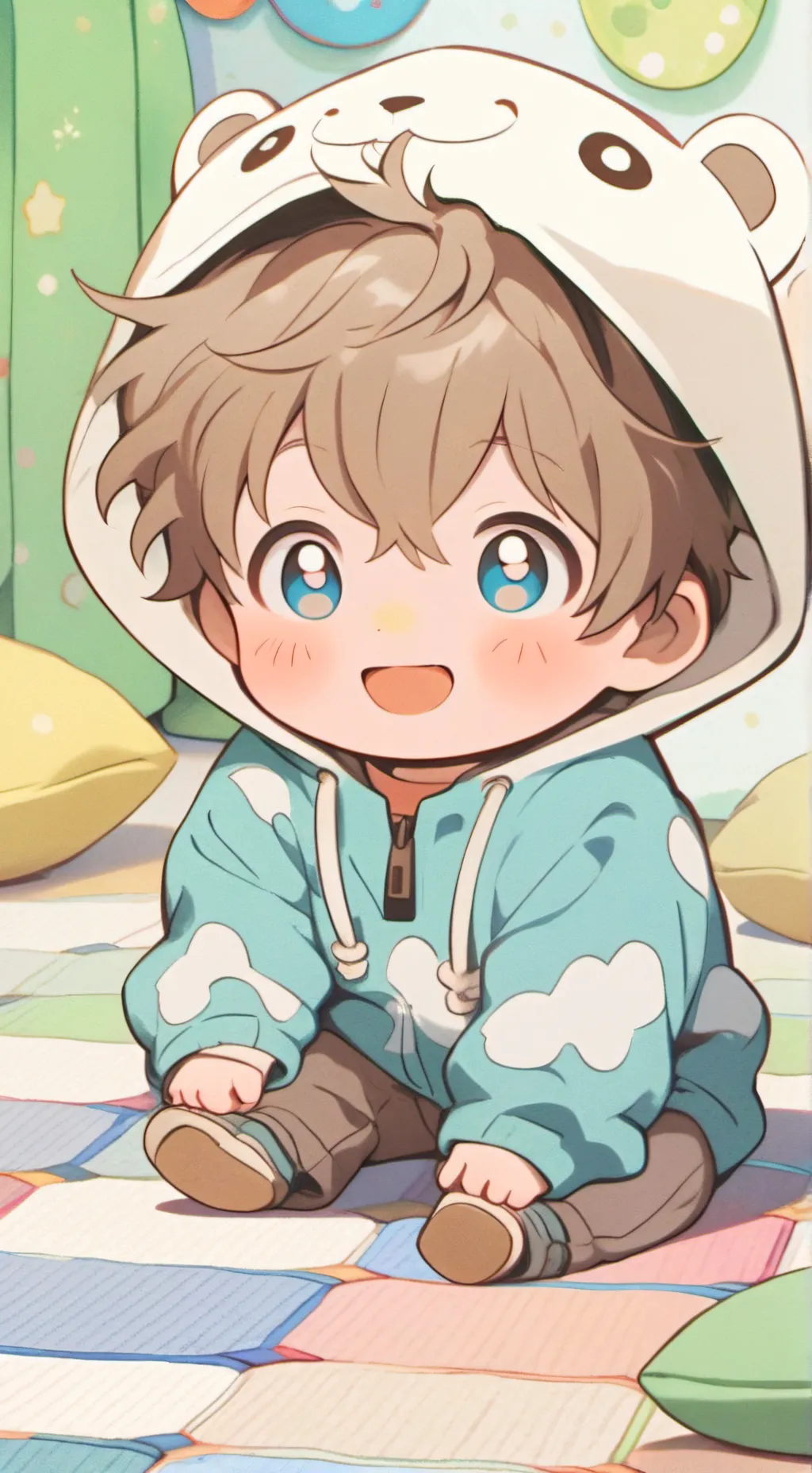 ai character: Baby Client background