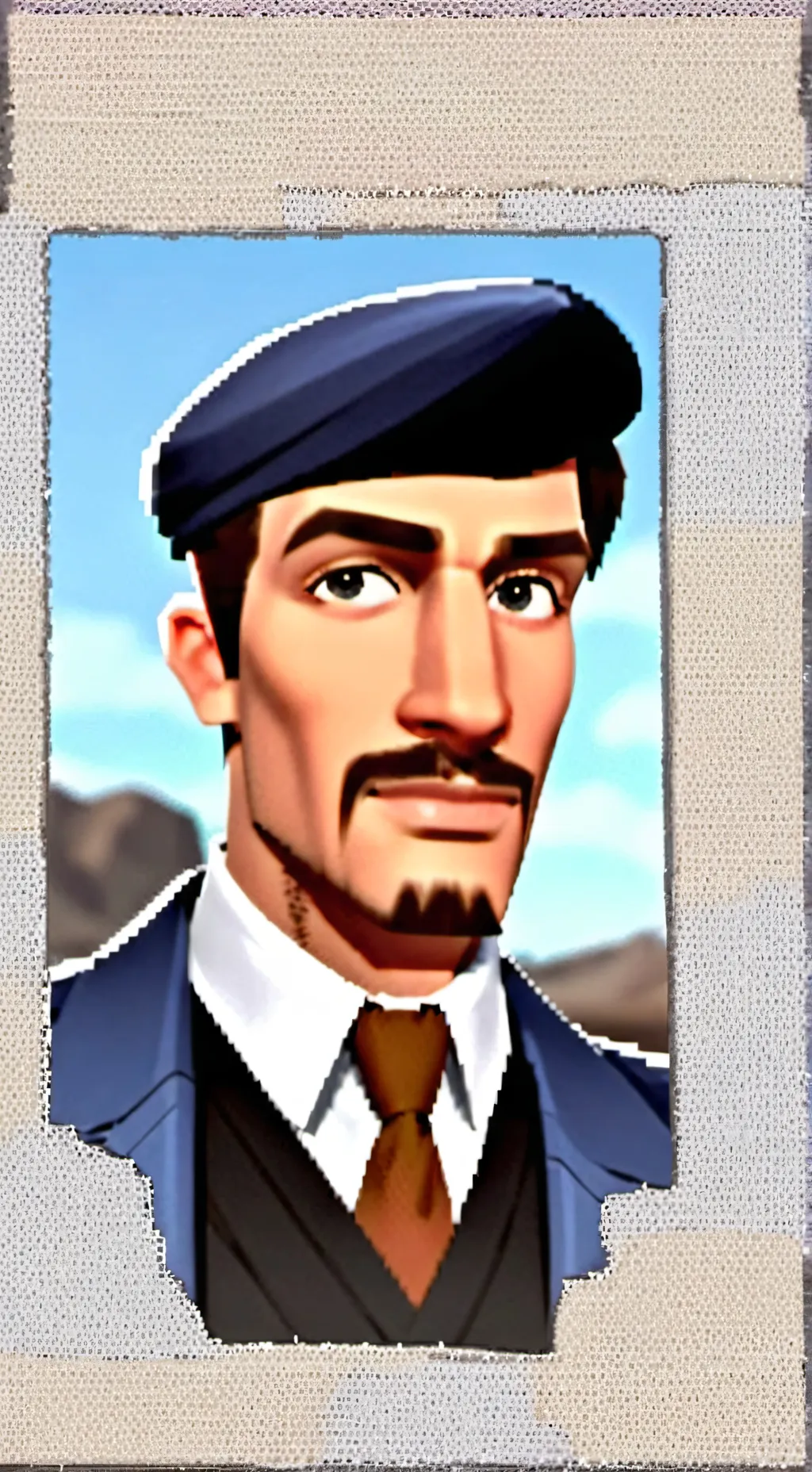 ai character: Tf2 mercy as anima background